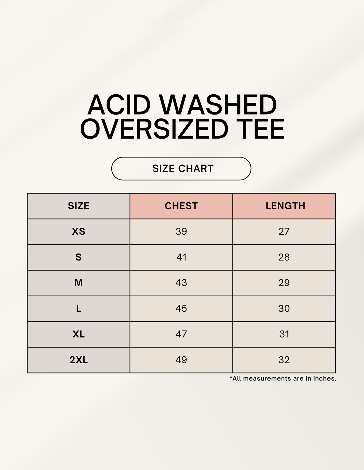Joy Boy Oversized Acid Wash Tee