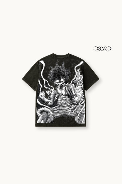 Joy Boy Oversized Acid Wash Tee