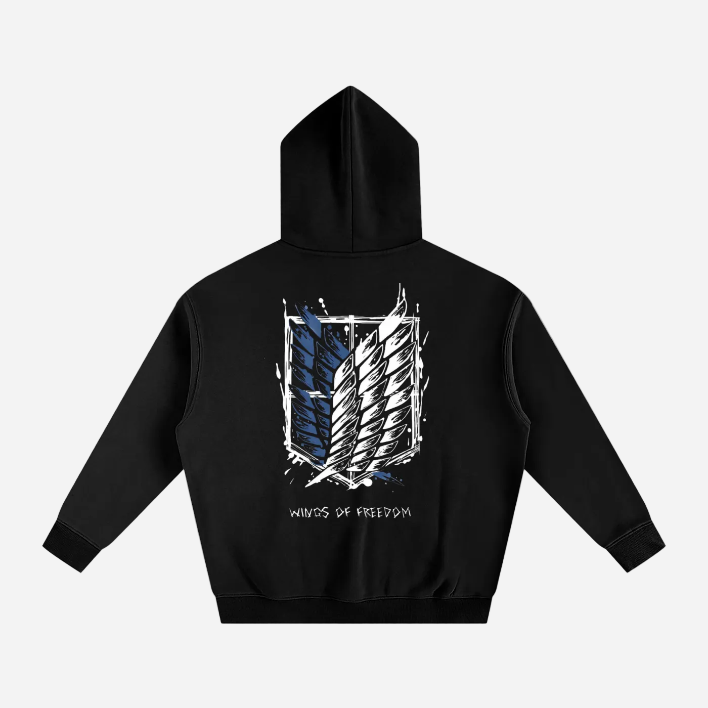 WINGS B OVERSIZED HOODIE