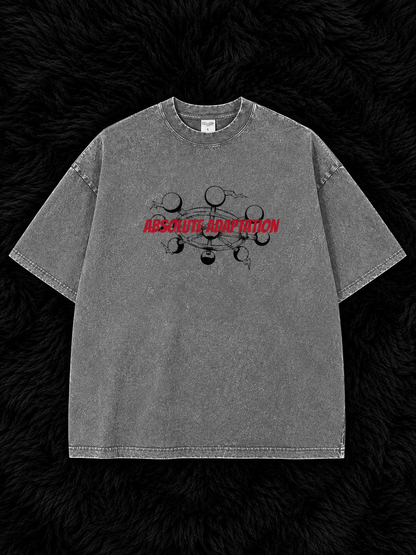 MAHORAGA  ACID WASH T-SHIRT