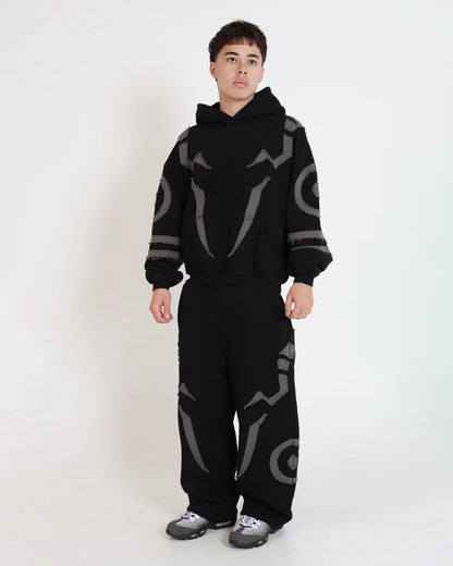 King of Curses Hoodie – Ryomen Sukuna Inspired Streetwear | Jujutsu Kaisen Anime Hoodie | Premium Oversized Fit