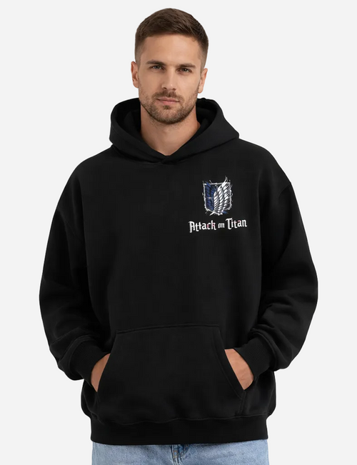 WINGS B OVERSIZED HOODIE