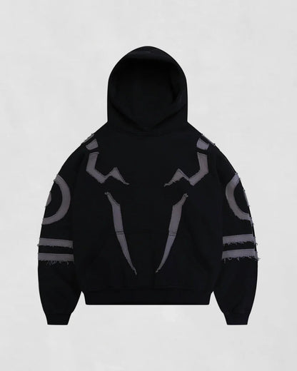 King of Curses Hoodie – Ryomen Sukuna Inspired Streetwear | Jujutsu Kaisen Anime Hoodie | Premium Oversized Fit