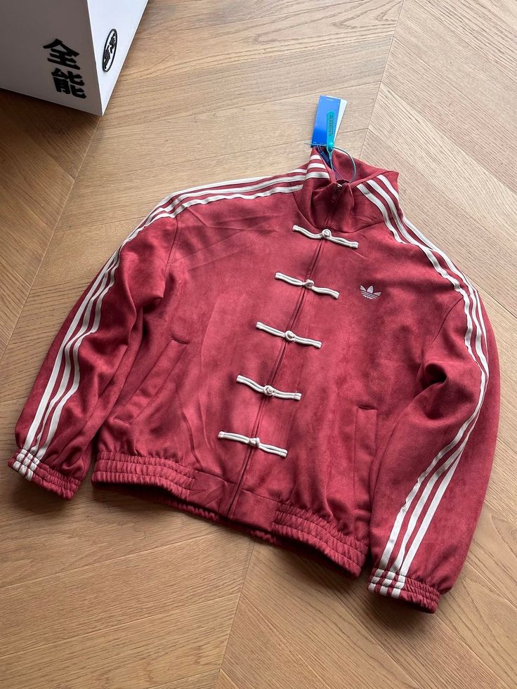 CNY Inspired Suede Jacket for Men & Women | Premium Suede Finish | Chinese Knot Button Streetwear