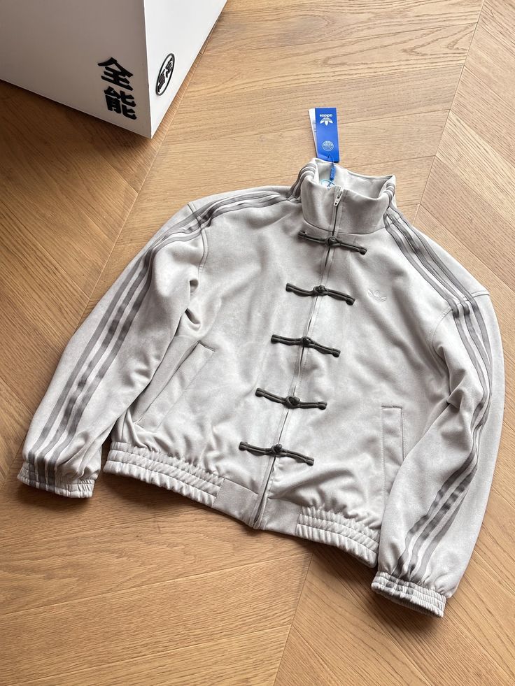 CNY Inspired Suede Jacket for Men & Women | Premium Suede Finish | Chinese Knot Button Streetwear